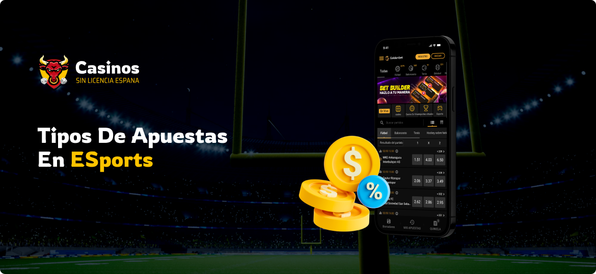 Tipos de apuestas en eSports