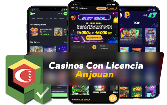 Casinos en Línea con Licencia de Anjouan