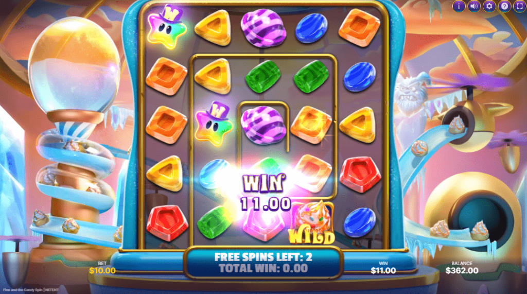 Finn and the Candy Spin slot giros gratis