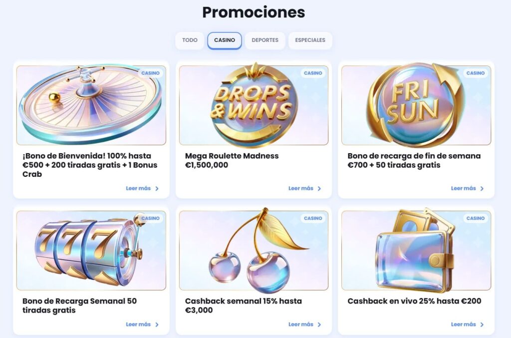 CasinoLab Bonos y Promociones